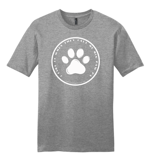 BELLA+CANVAS® Unisex Jersey Short Sleeve V-Neck Tee "I Like It When They Call Me Big Paw Pa"